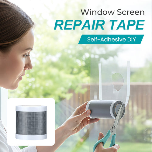 Self-Adhesive DIY Window Screen Repair Tape – Quick Fix for Holes & Tears, Easy No-Tool Repair