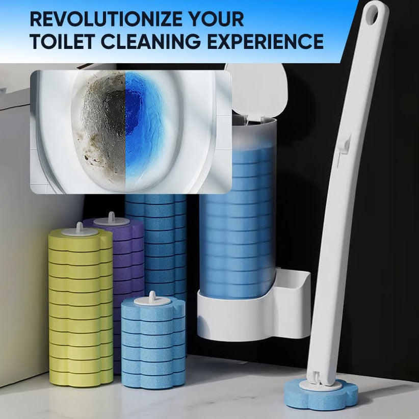 🚽💦Hands-Free Cleaning Gadget🧽Disposable toilet cleaning tool💦