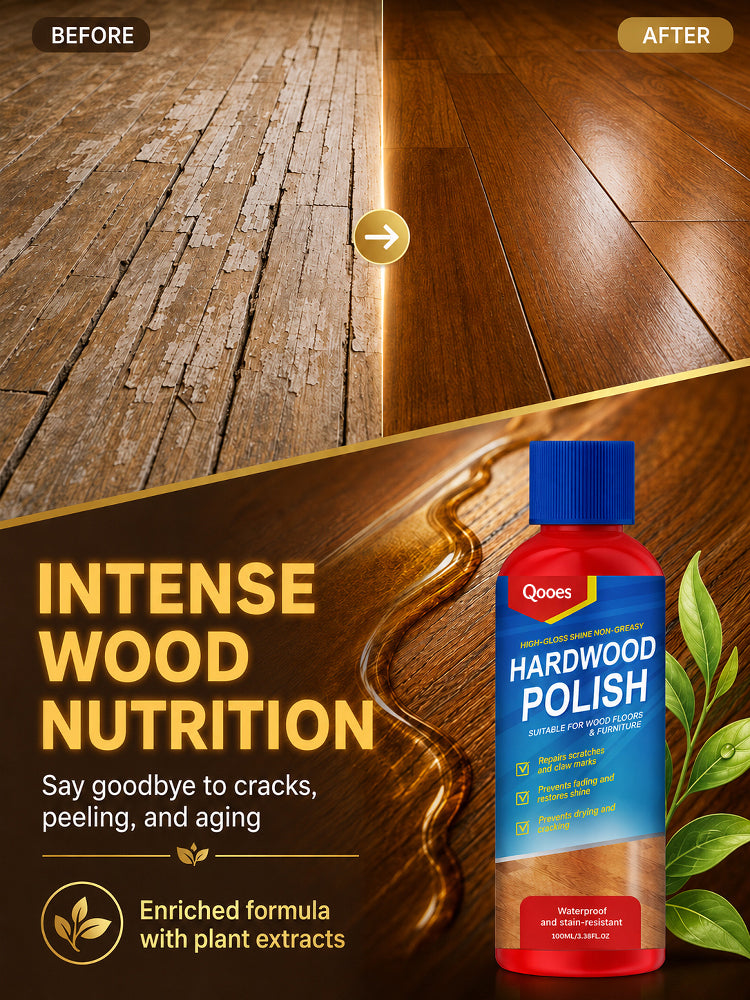 Wood Floor Restorer | Scratch Repair & High-Gloss Polish