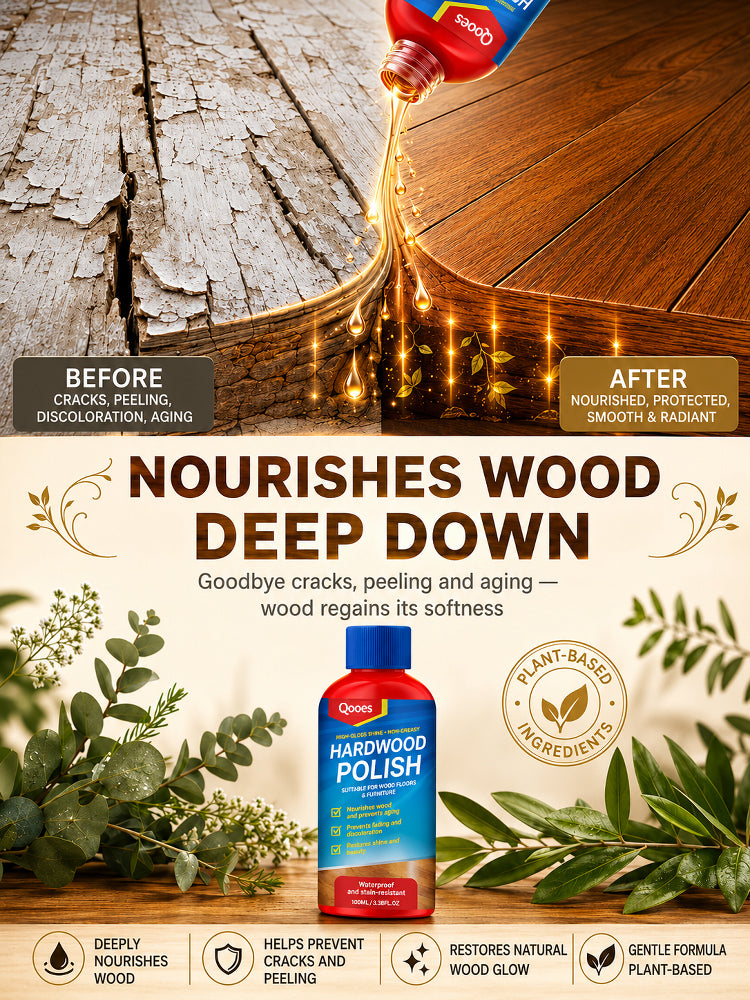 Wood Floor Restorer | Scratch Repair & High-Gloss Polish