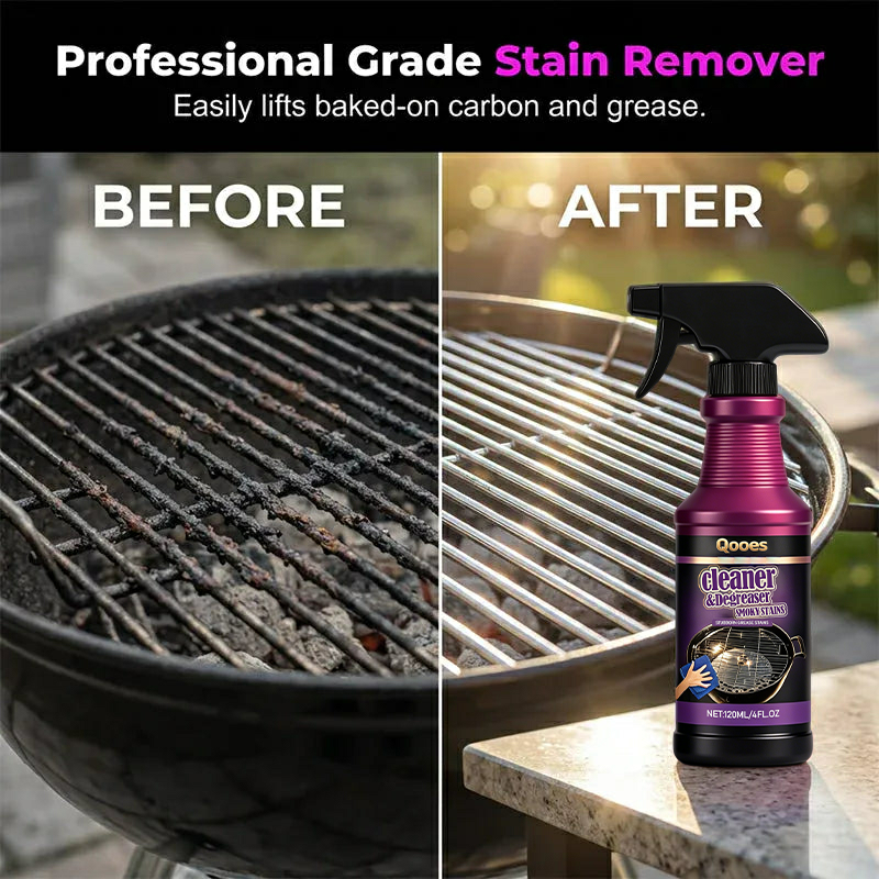 🔥Fast-Acting Heavy-Duty Grill Degreaser Spray