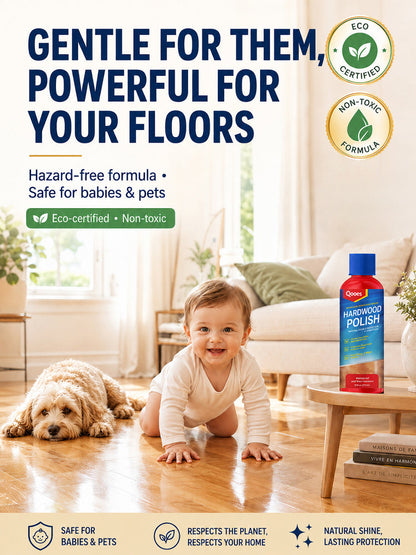 Wood Floor Restorer | Scratch Repair & High-Gloss Polish