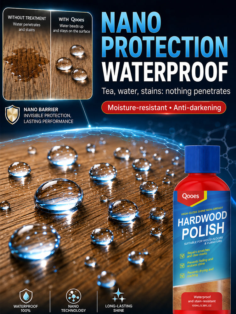 Wood Floor Restorer | Scratch Repair & High-Gloss Polish