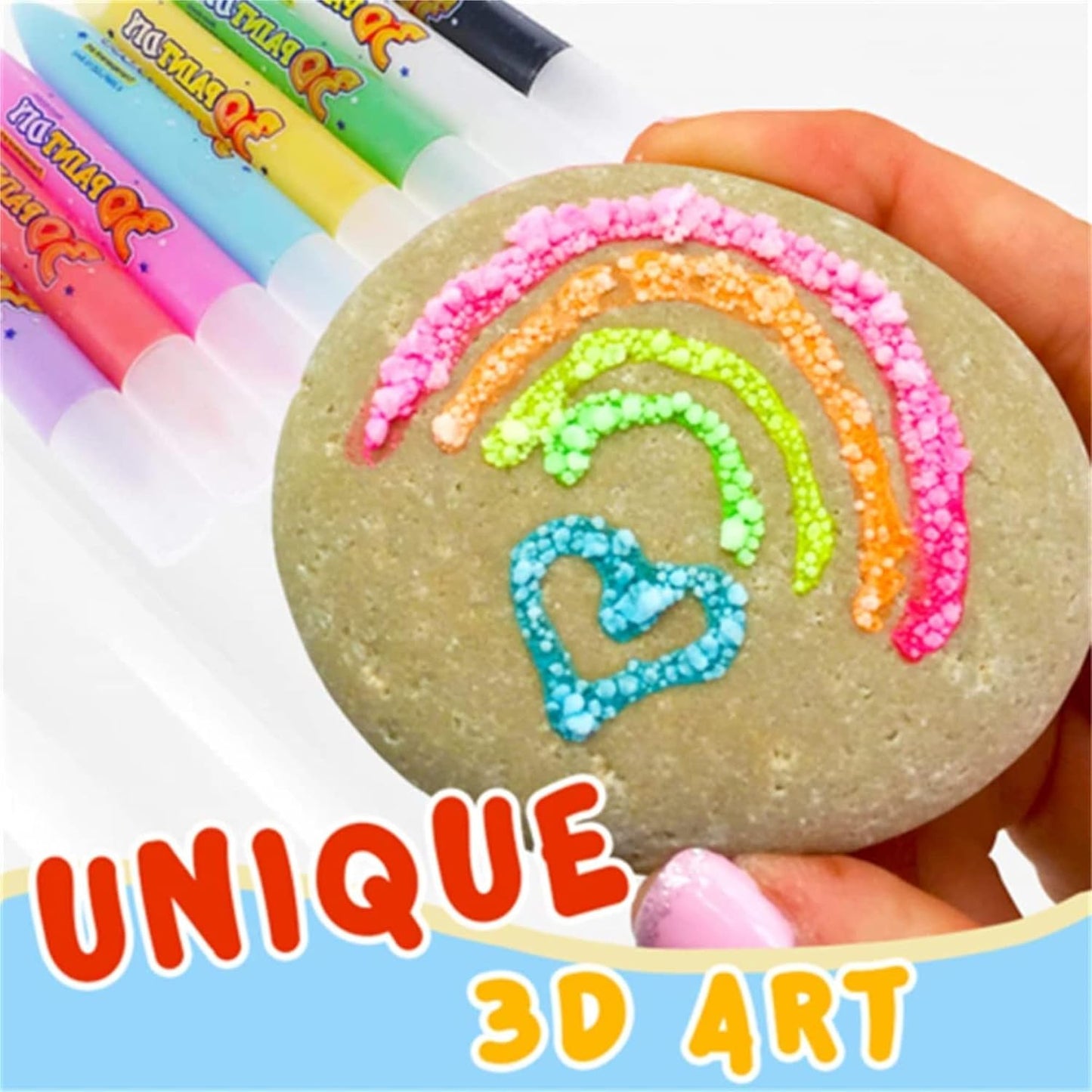 🎁 3D Relief Art Pen – Turn Flat Drawings Into Touchable 3D Art