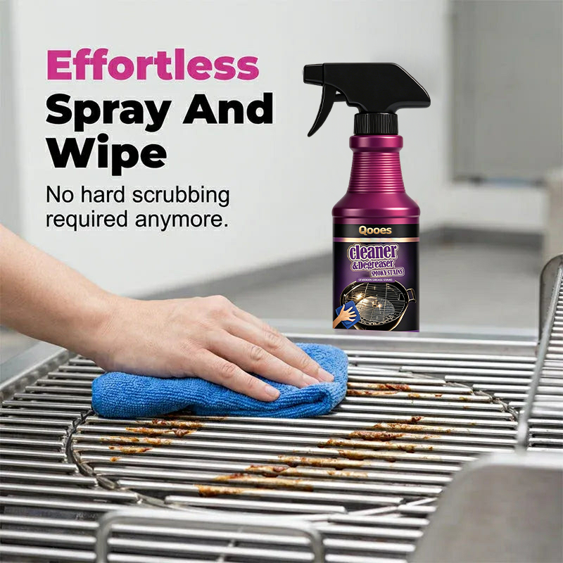 🔥Fast-Acting Heavy-Duty Grill Degreaser Spray
