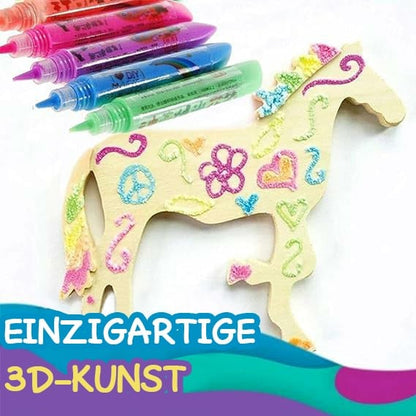 🎁 3D Relief Art Pen – Turn Flat Drawings Into Touchable 3D Art