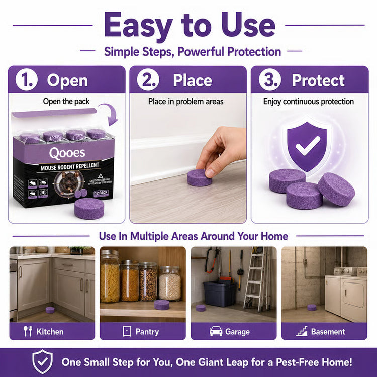Pest Repellent Capsules (Pack of 12) — Quietly repel pests and regain peace of mind.