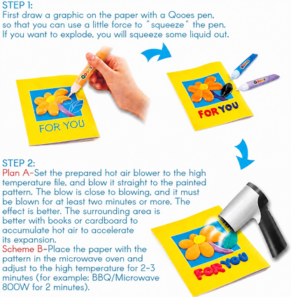 🎁 3D Relief Art Pen – Turn Flat Drawings Into Touchable 3D Art